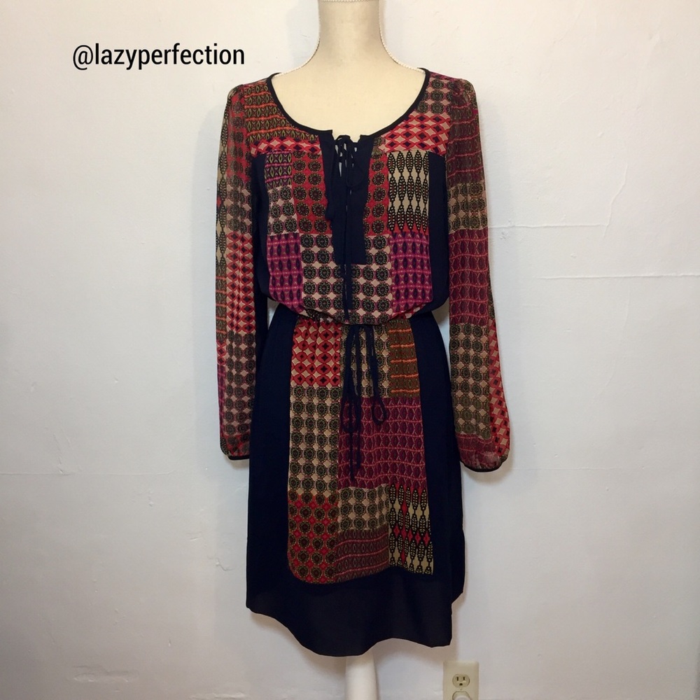 Anthropologie Maeve Rosalie Pleasant Boho Dress G